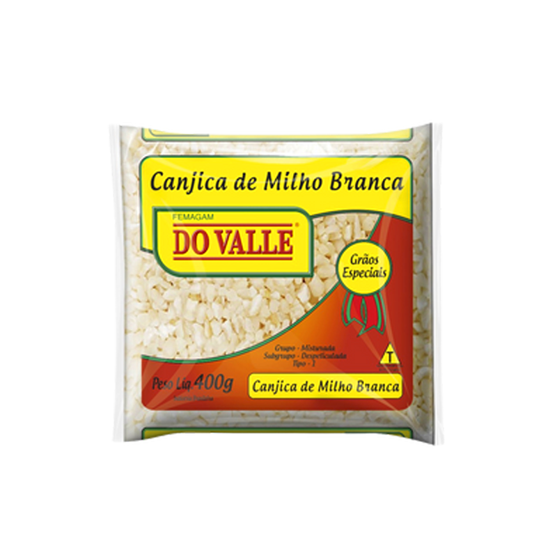 Derivados de Milho femagam canjiquinha branca