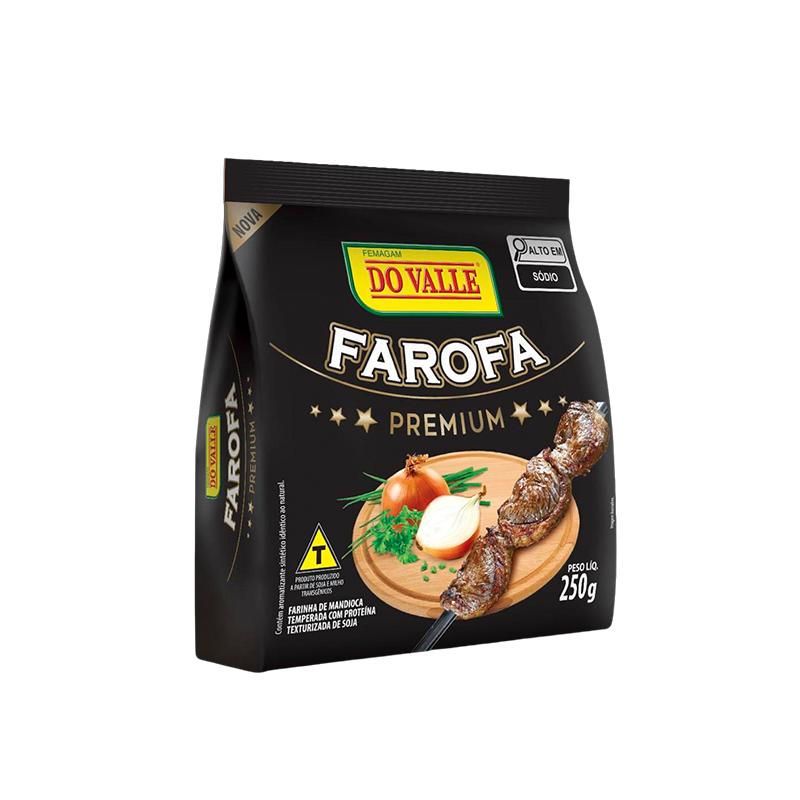 Derivados da Mandioca femagam farofa premium
